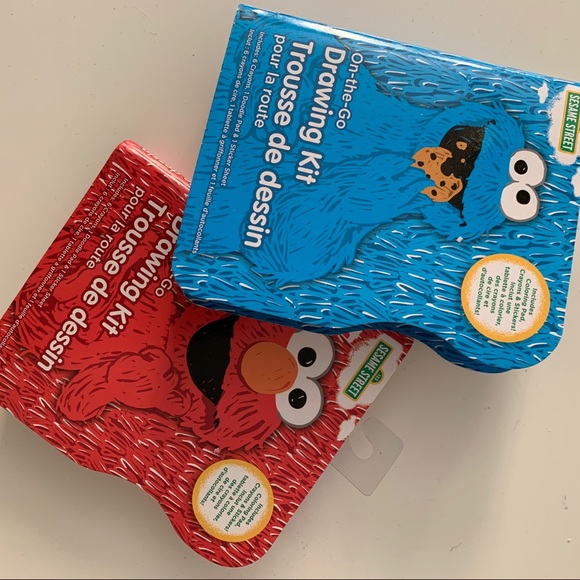 Sesame Street Other - 2 pk Sesame Street Drawing kit On The Go Sesame Street Other - 2 pk Sesame Street Drawing kit On The Go